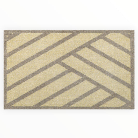 Tappeto Antiscivolo Rayas Nature Dirt Trapper Mats  in cotone