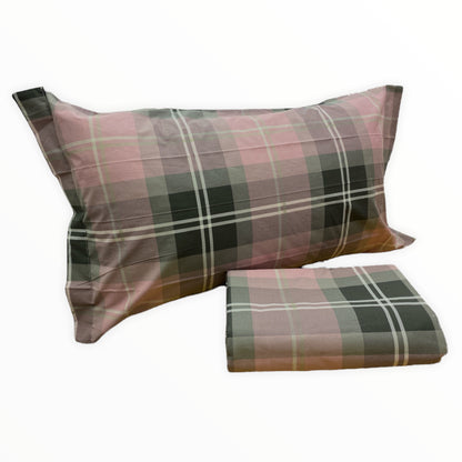 Parure Copripiumino Scozzese 65737 100% cotone