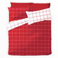 Parure copripiumino Molino Dorino 100% cotone pettinato tinto filo