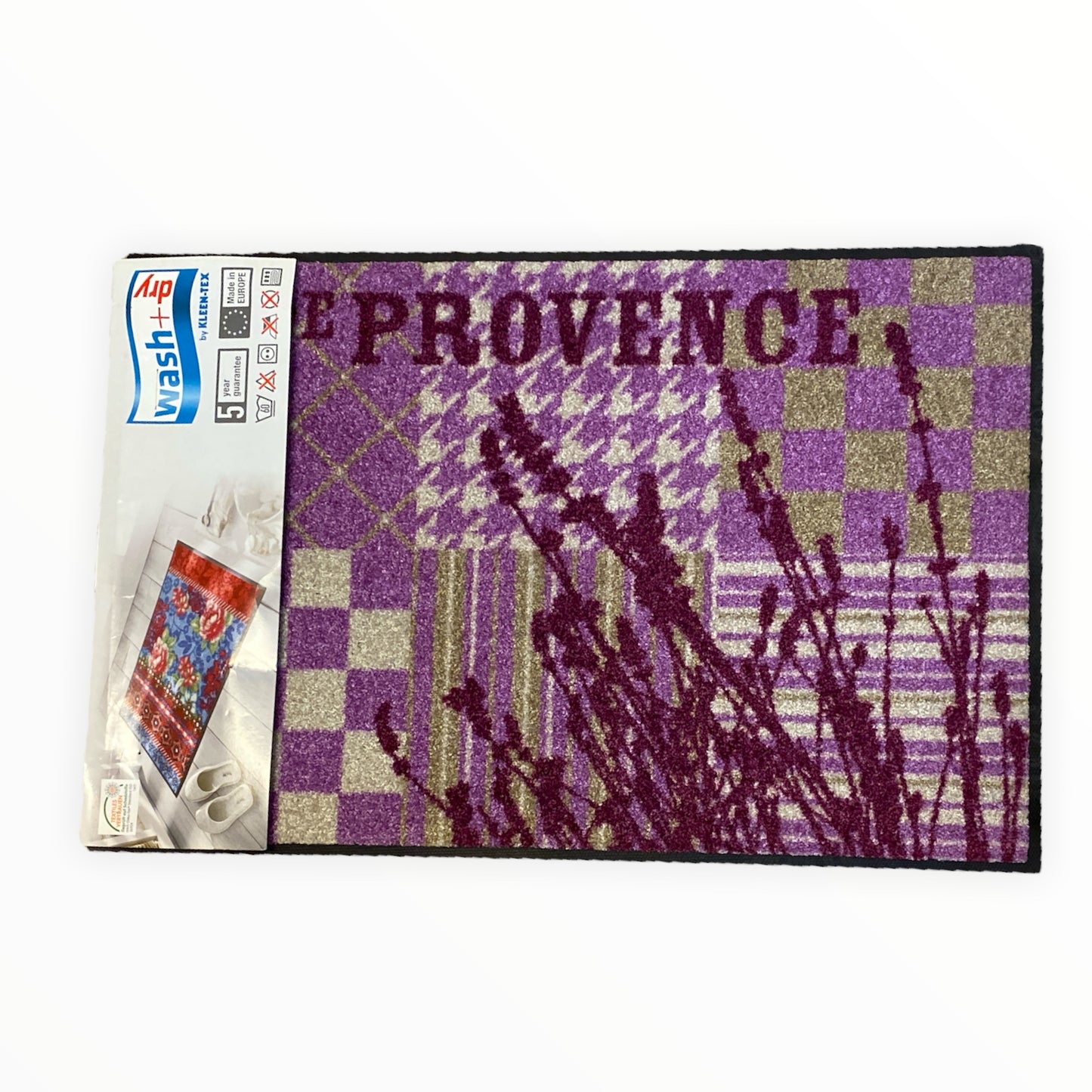 Tappeto antiscivolo Lavande de Provence Wash+Dry Design Kleen-tex